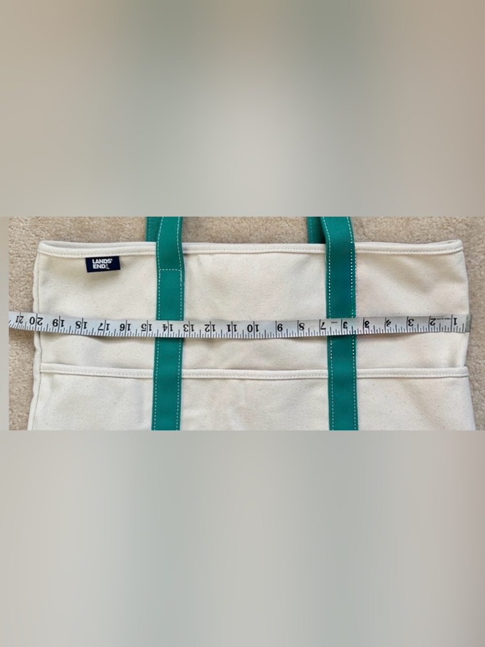 Lands' End Canvas Tote - Picture 3 of 6